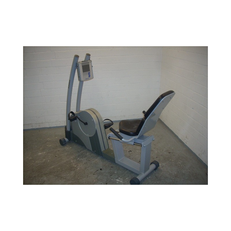 ErgoFit 3000 Recumbent Liegeergometer mit schwarzem Sitz