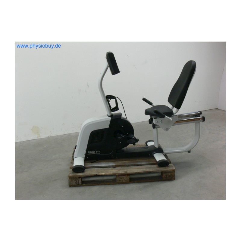 Ergo-Fit Recumbent 4000 MED Liegeergometer mit schwarzem Sitzpolster