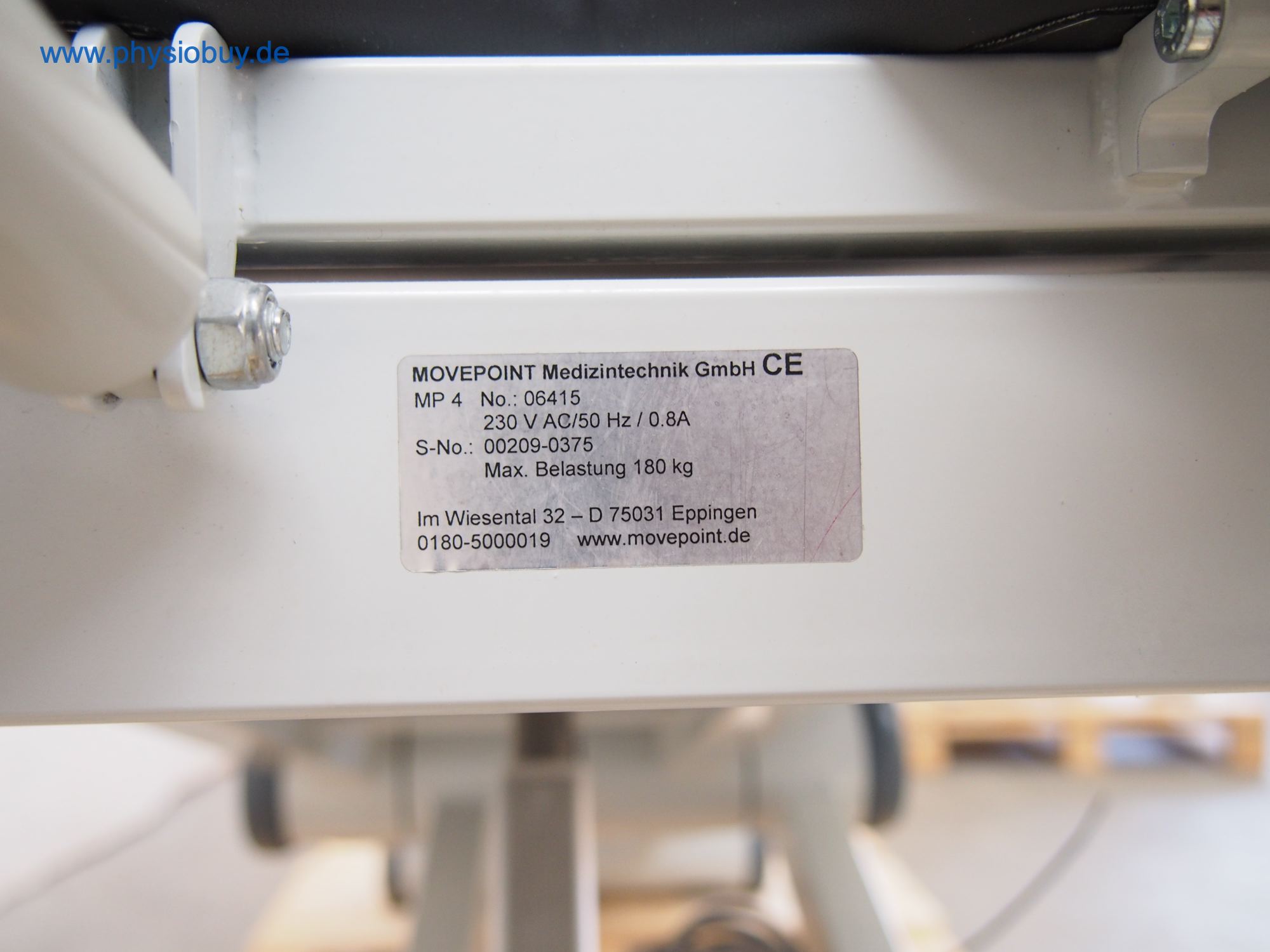 MovePoint Behandlungsliege elektrisch höhenverstelbar - Gebrauchtgerät