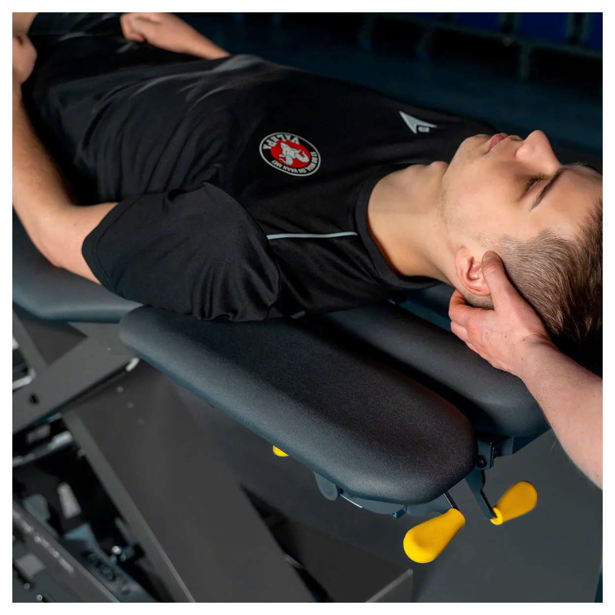 Neu Lojer Therapieliege Kinos X5 Radautomatik & Fußschalter, LxBxH 203x65x46-95 cm, carbon