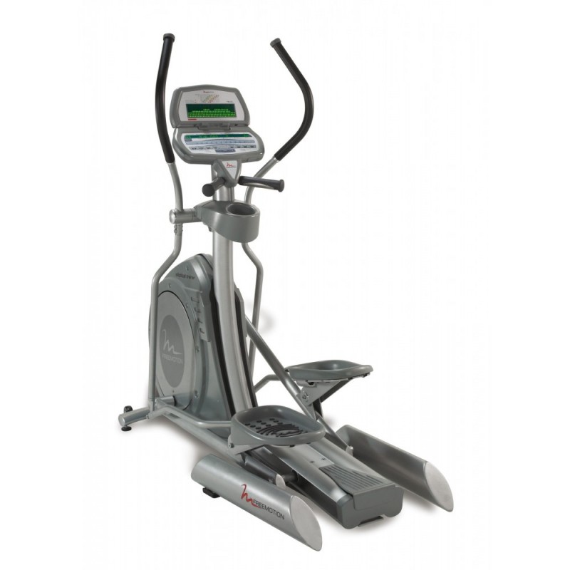 Crosstrainer FreeMotion Elliptical Basic in Silber, Seitenansicht