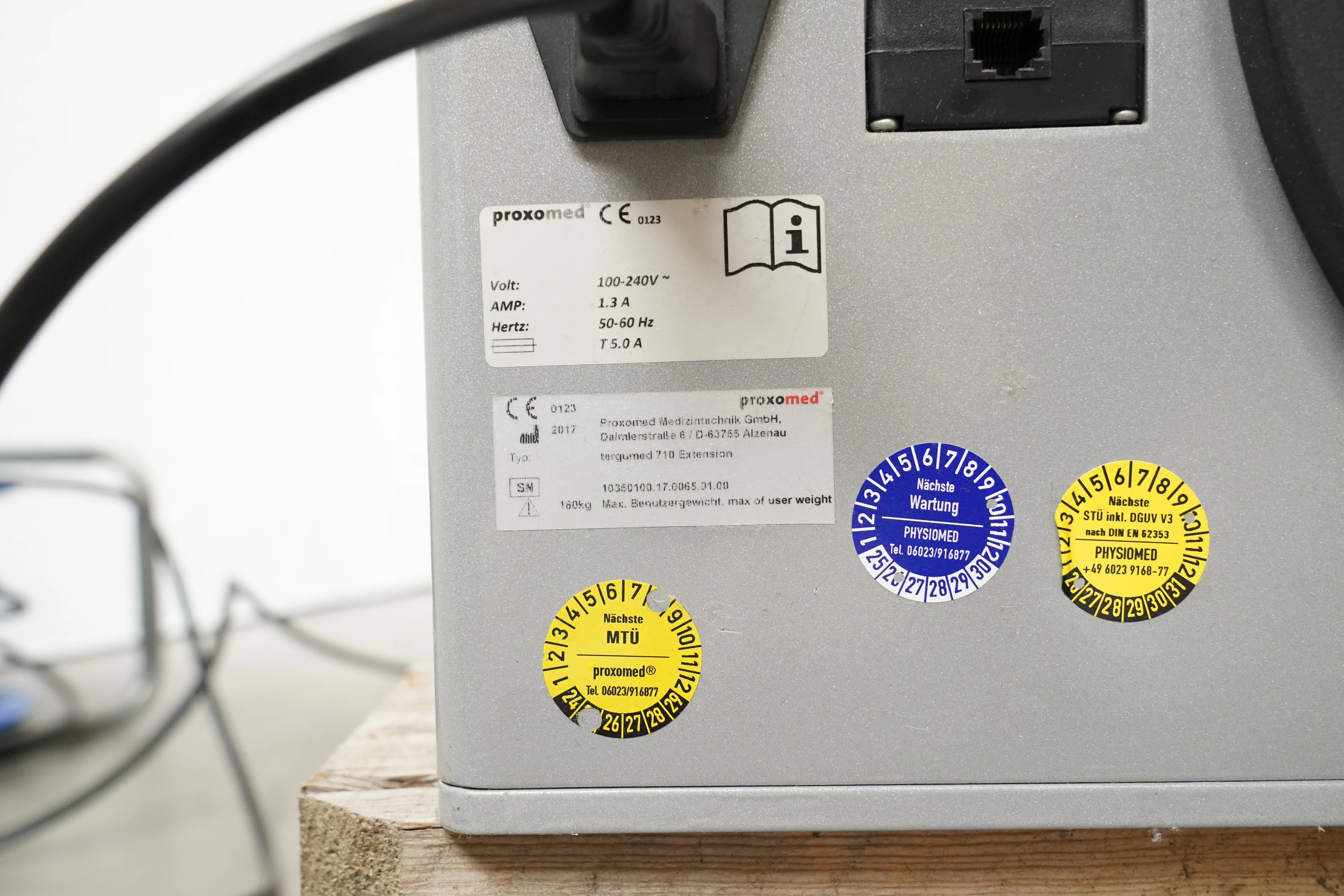 Tergumed-710 Serie Proxomed-System-Wirbelsäulen-Diagnose u. Therapie - gebraucht
