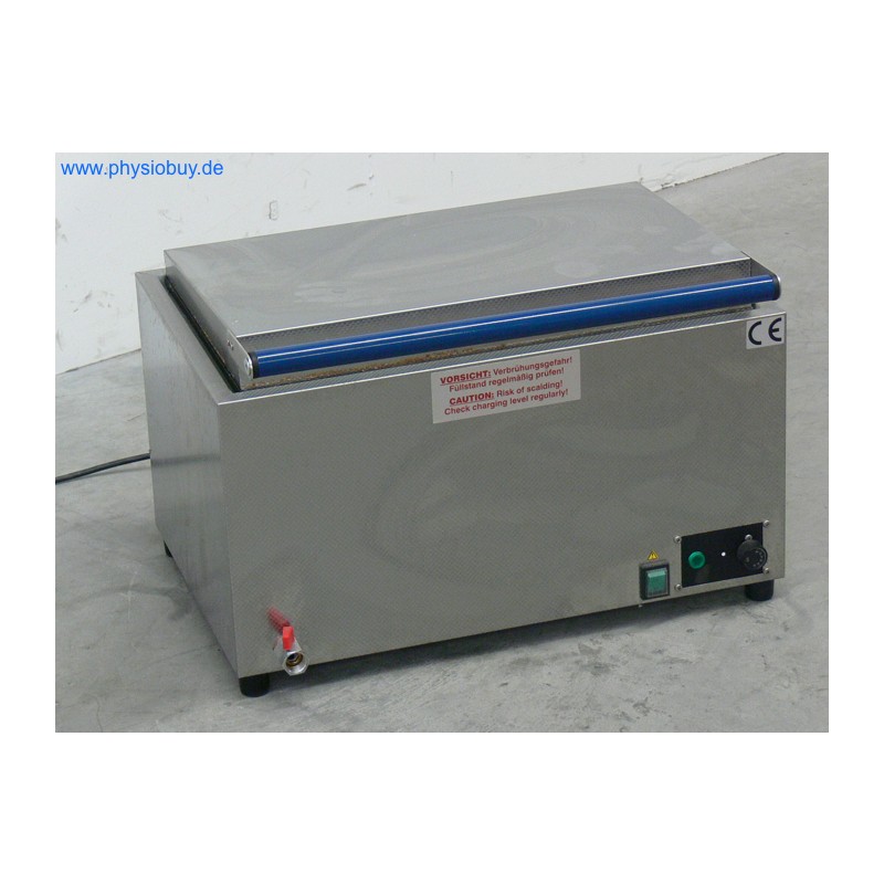 Heuser Wasserbad WB 4-30/3 aus Edelstahl mit Bedienfeld