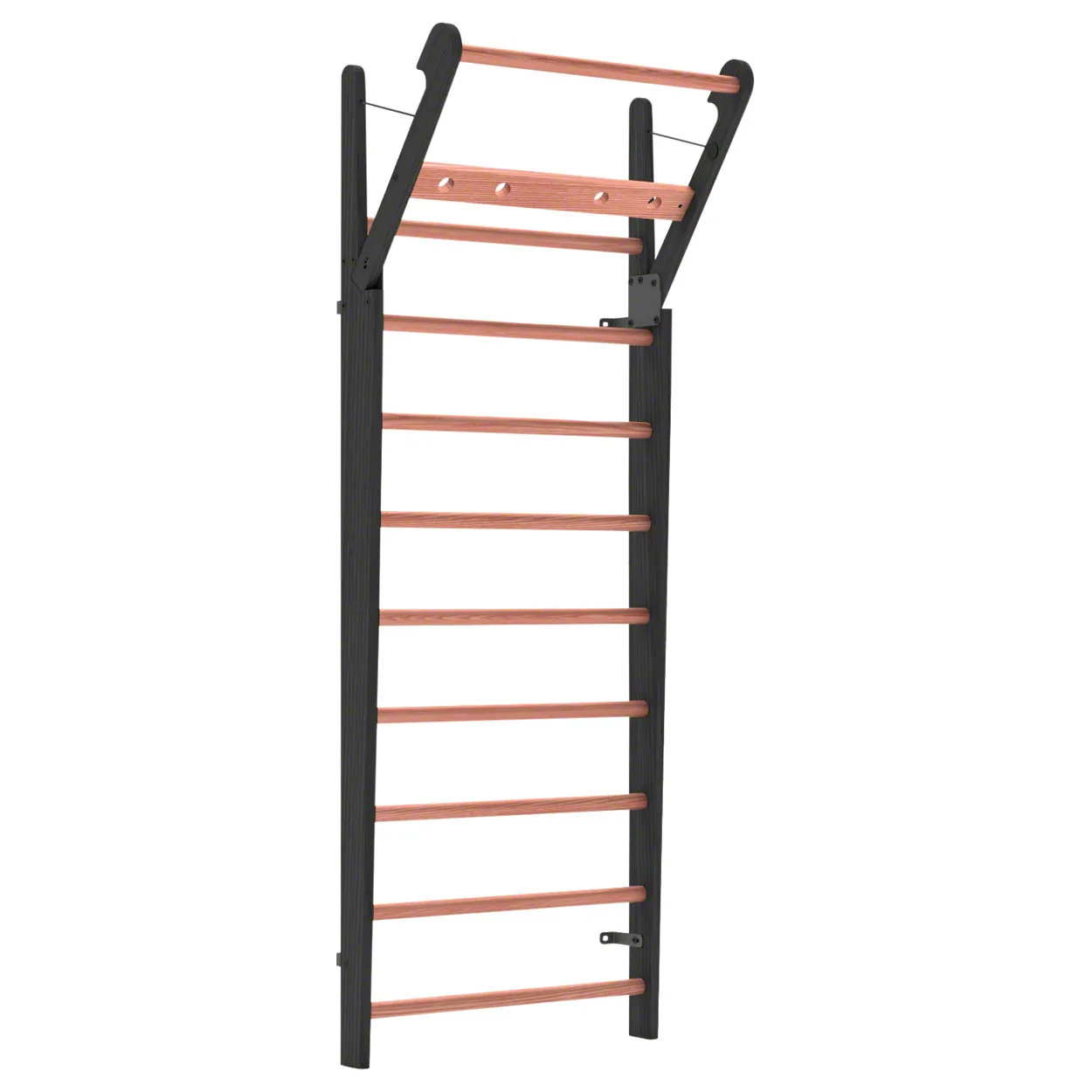 NOHrD Wallbars Club Sport mit schwarzem Rahmen, seitliche Ansicht
