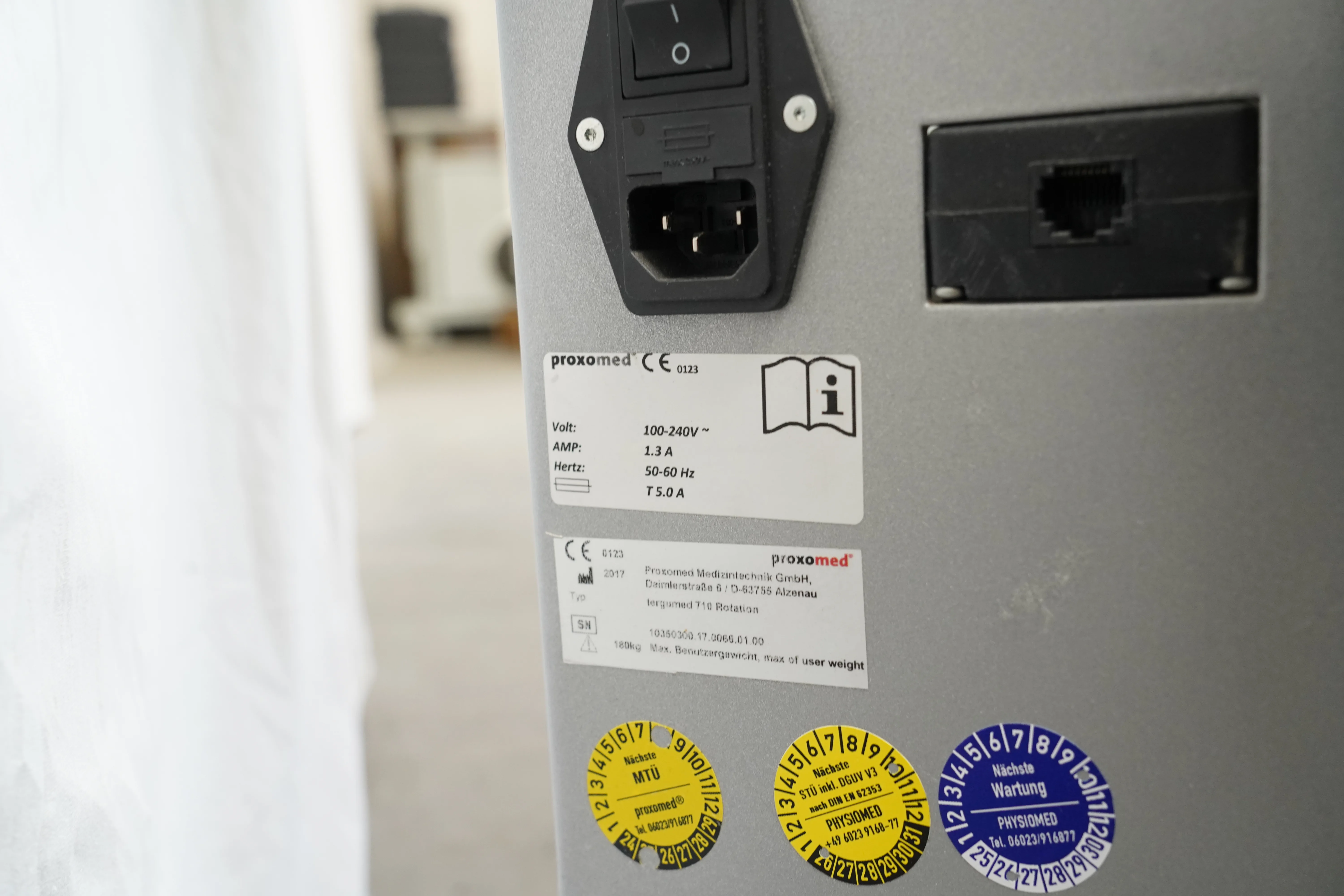 Tergumed-710 Serie Proxomed-System-Wirbelsäulen-Diagnose u. Therapie - gebraucht