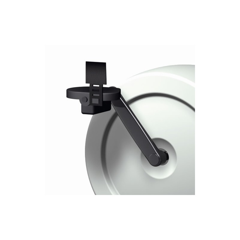 Pedalarm und Schwungrad des Ergo-Fit Cycle 457 MED, Nahaufnahme