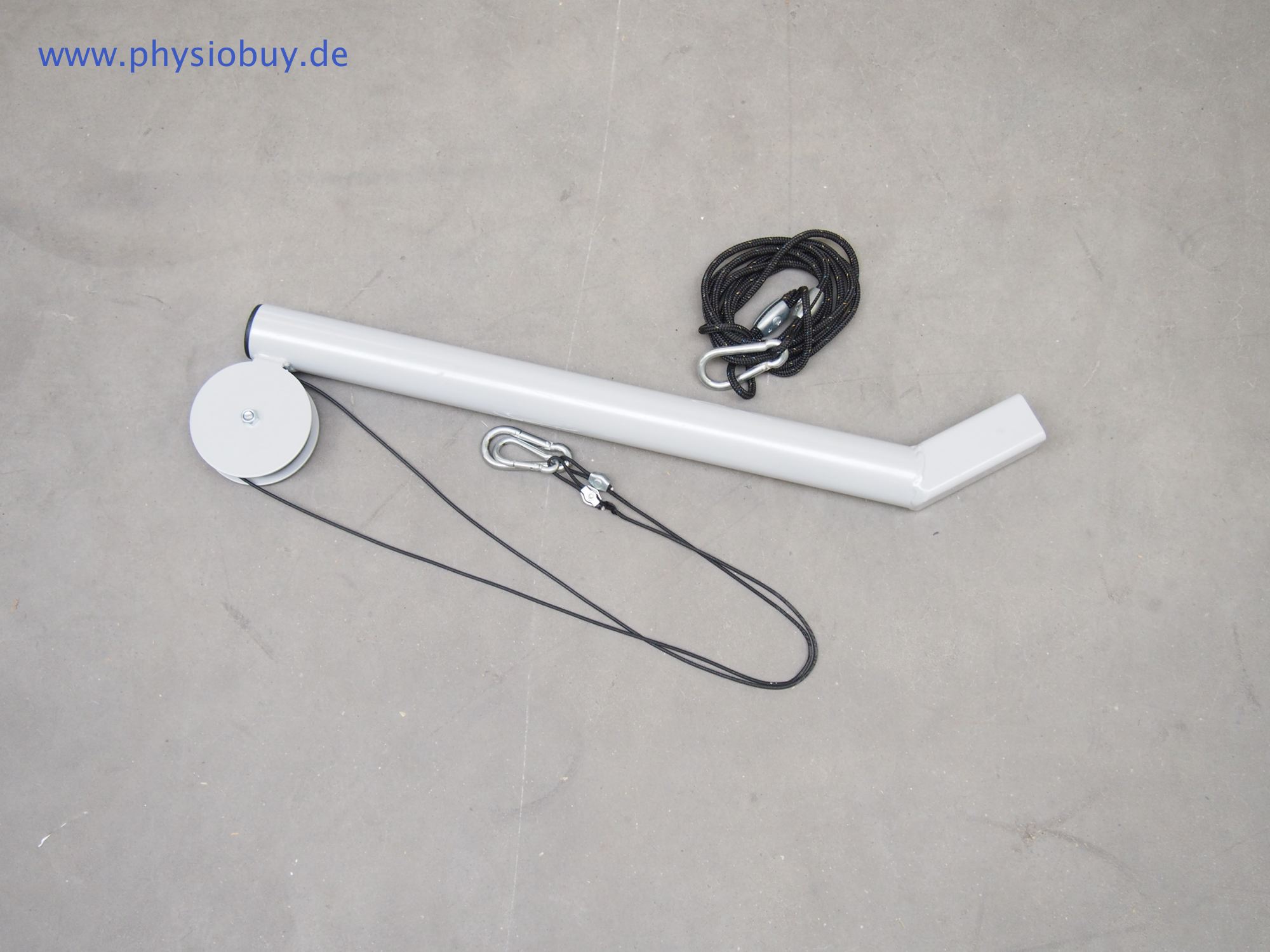 Stolzenberg Galgenaufsatz mit Umlenkrolle und Seilzügen