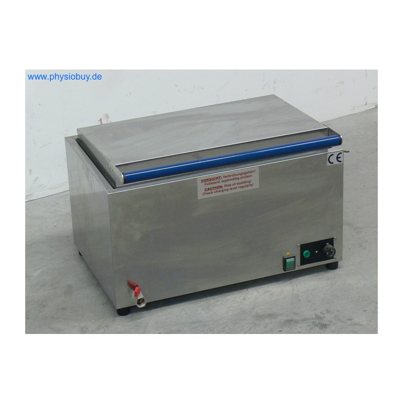 Heuser Wasserbad WB 4-30/2 aus Edelstahl mit Bedienfeld
