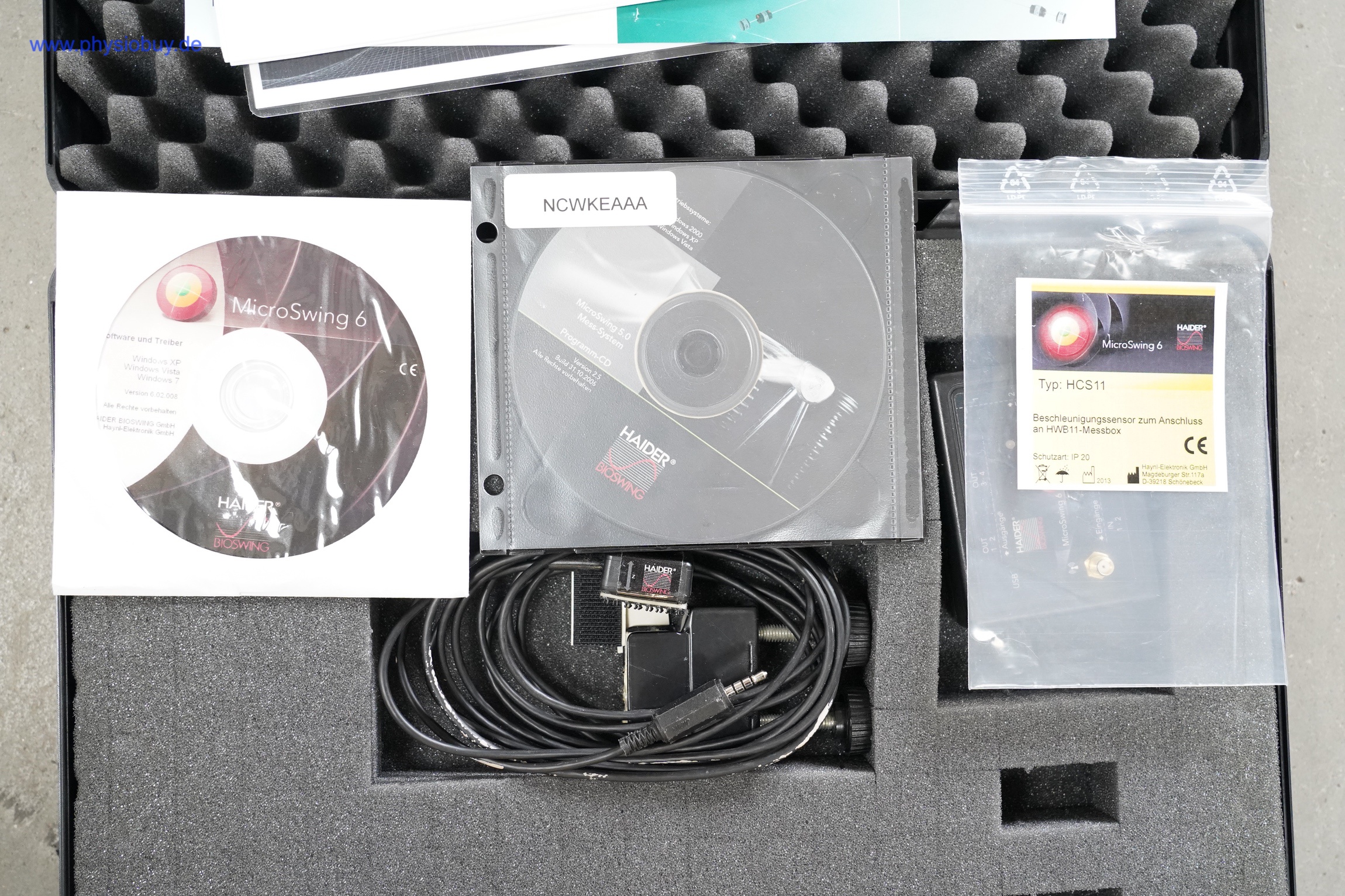 MicroSwing Gesamtpaket für Posturomed/Torsiomed - gebraucht