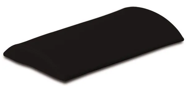 Lordosekissen aus Schaumstoff in Schwarz, Seitenansicht