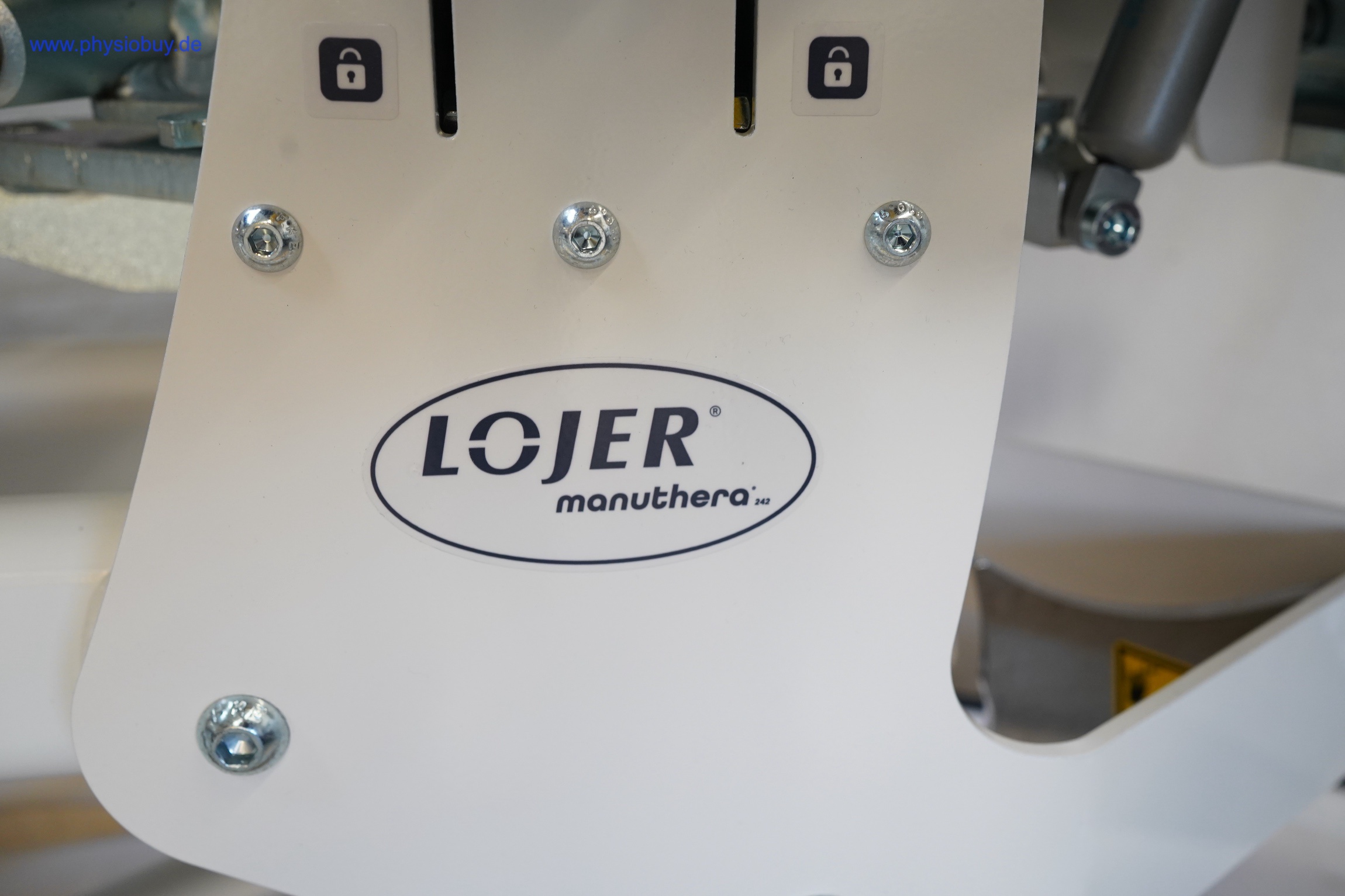 Lojer Manuthera 242 Behandlungsliege - neuwertig