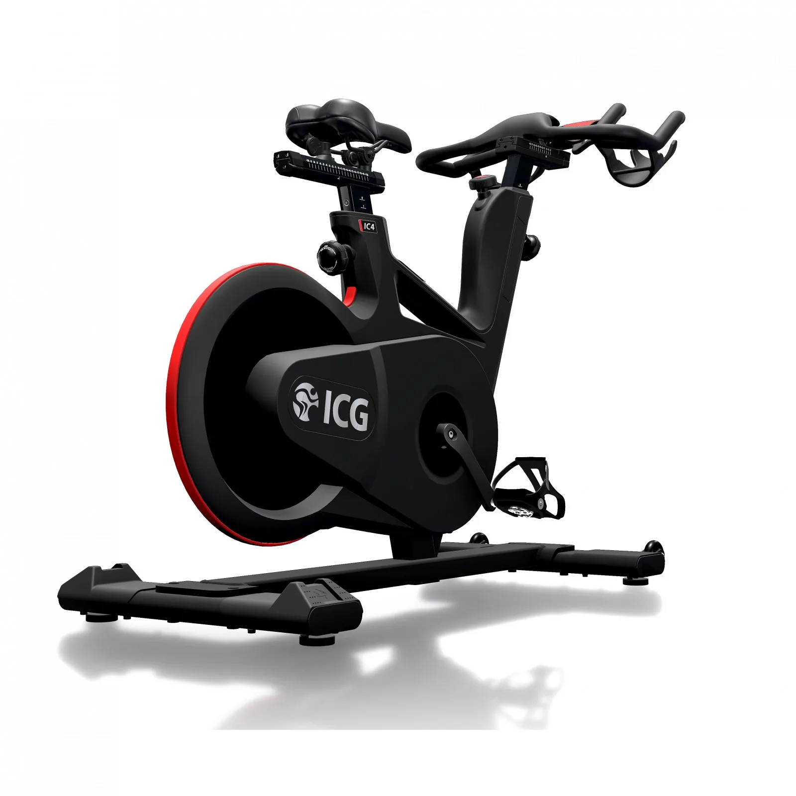 Life Fitness Indoor Cycle IC4 mit ICG-Schwungrad, Seitenansicht