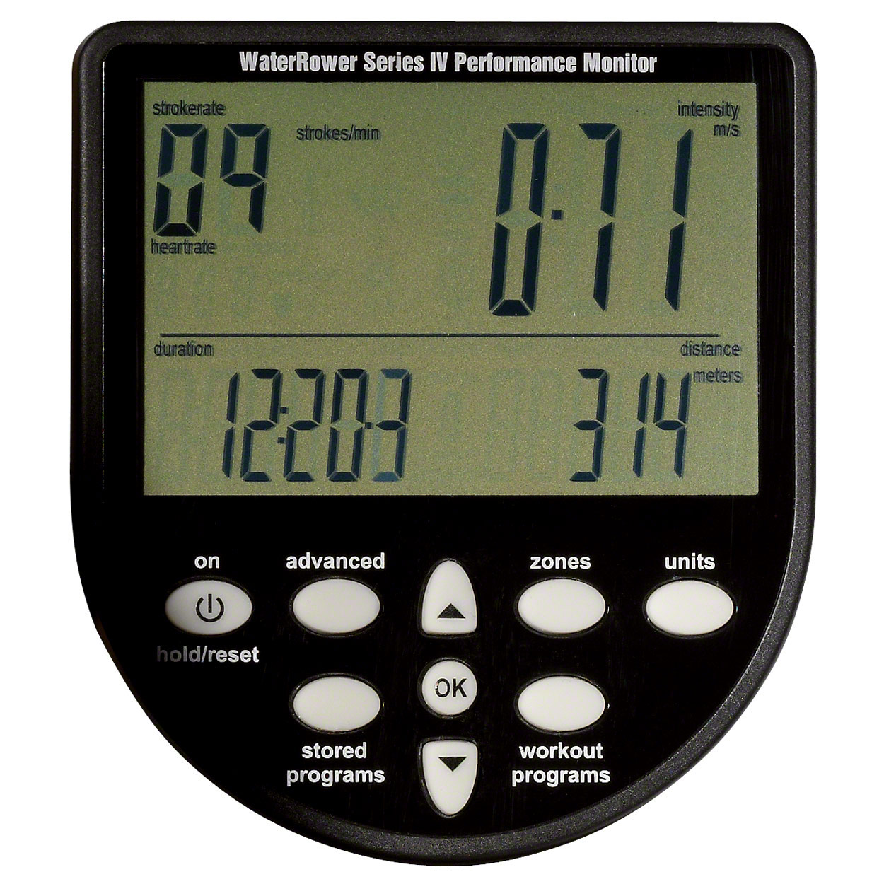 NEU WaterRower Rudergerät M1 HiRise, Metall, inkl. S4 Monitor
