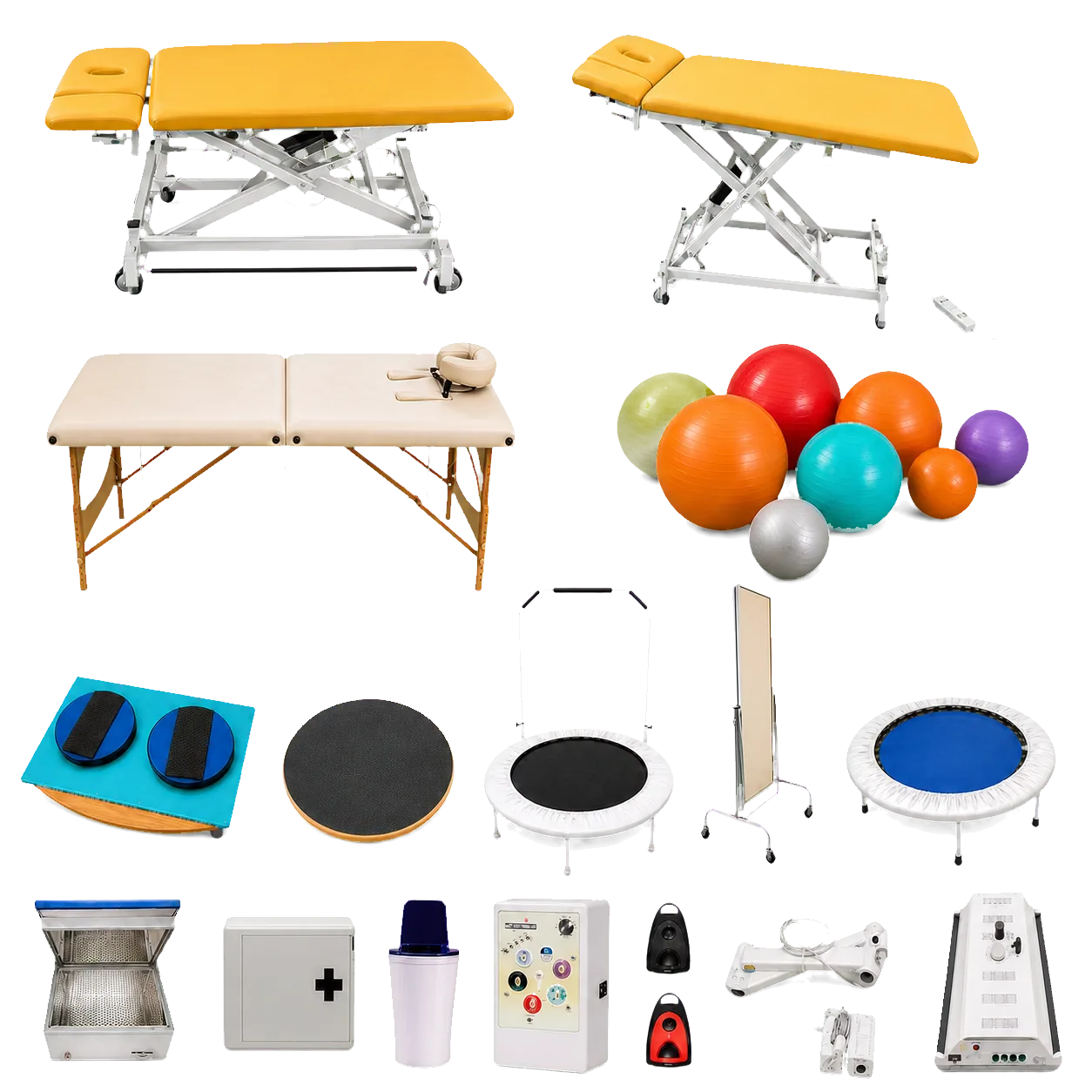 Praxisausstattung – Praxispakete – Gebrauchte Ausstattung bei Physiobuy