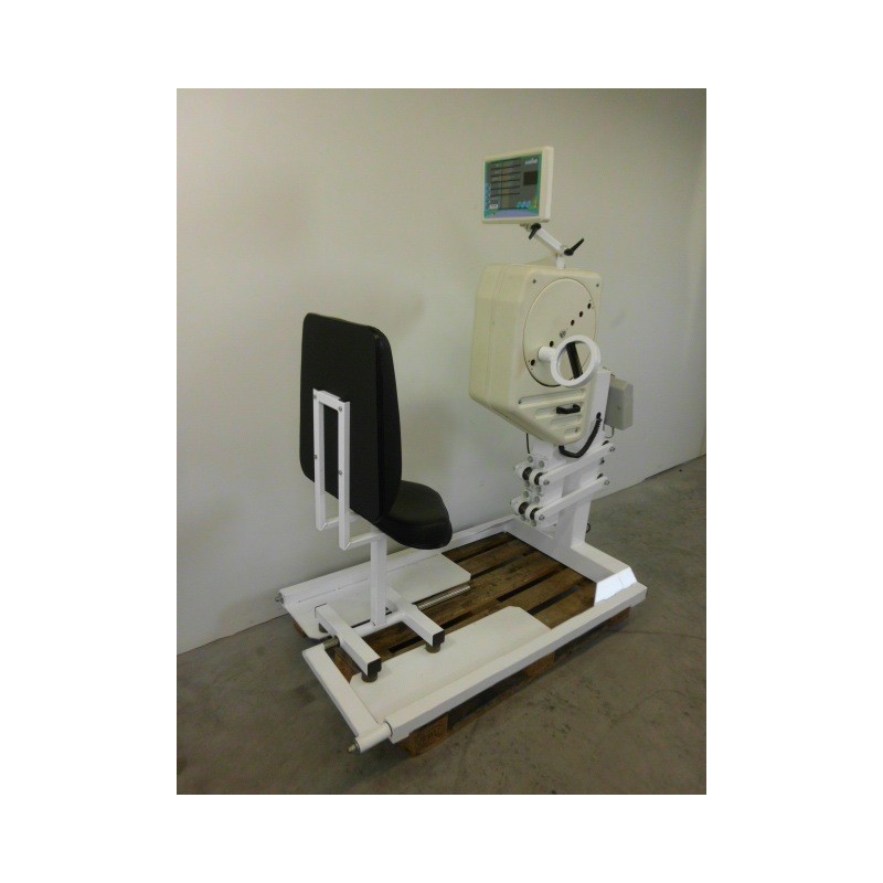 Miha Oberkörperergometer mit schwarzem Sitz und Handkurbel