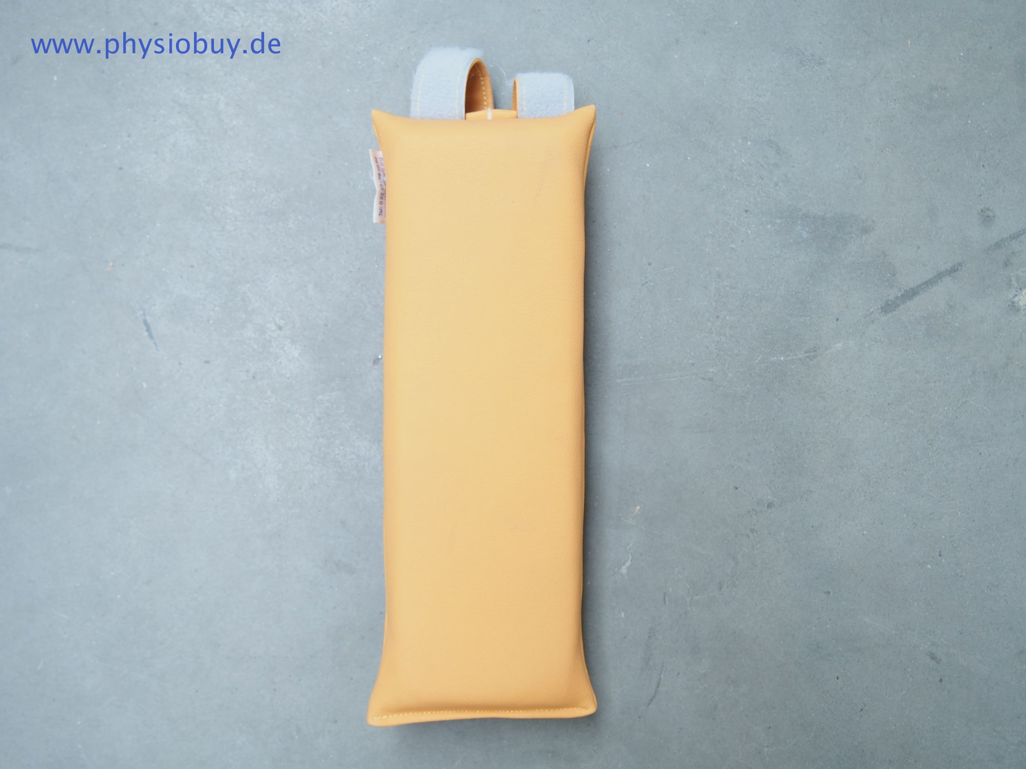 Gepolsterte Hand-/Fußschlaufe in Gelb mit Klettverschluss