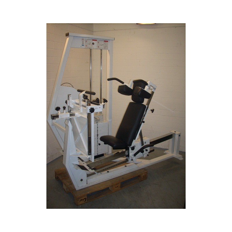 Funktionsstemme R6 MKB mit schwarzem Sitzpolster, sitzend/liegend nutzbar