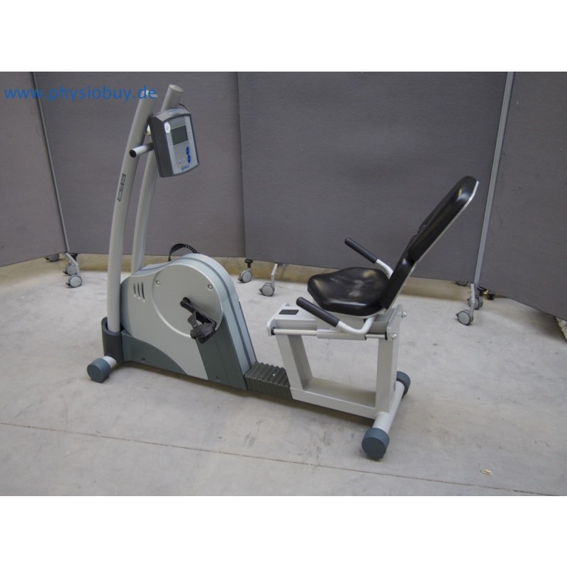 Ergo-Fit 3000 Liegeergometer mit breitem Sitz und Display, Seitenansicht