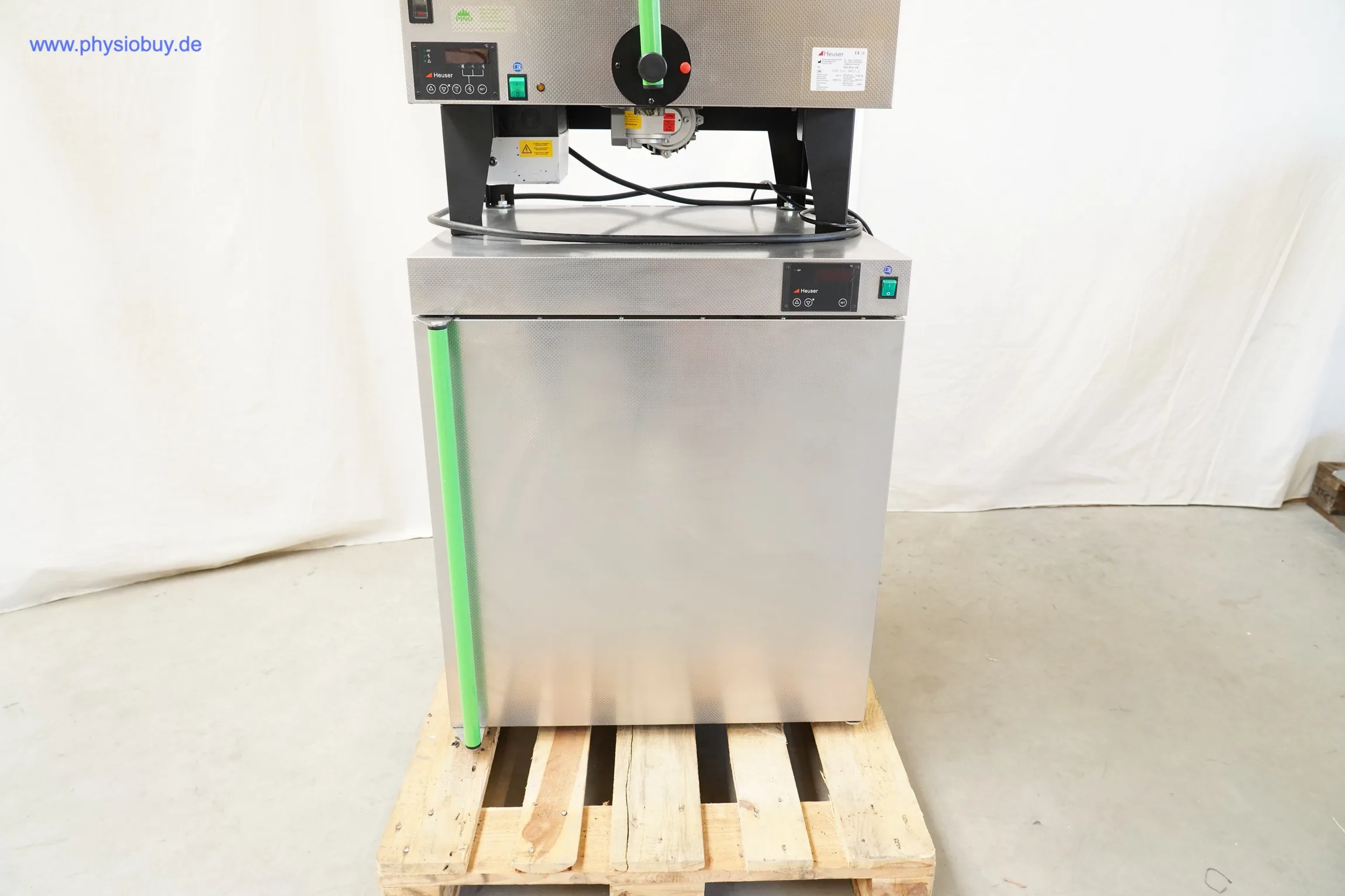 Heuser Fangoanlage RW 63 E-VA mit Warmhalteschrank WS14-6044F - gebraucht