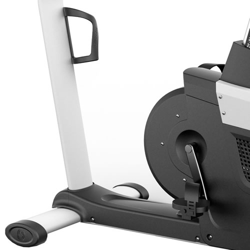 Ergo-Fit Cycle 4000, Griff und Schwungmassengehäuse im Detail