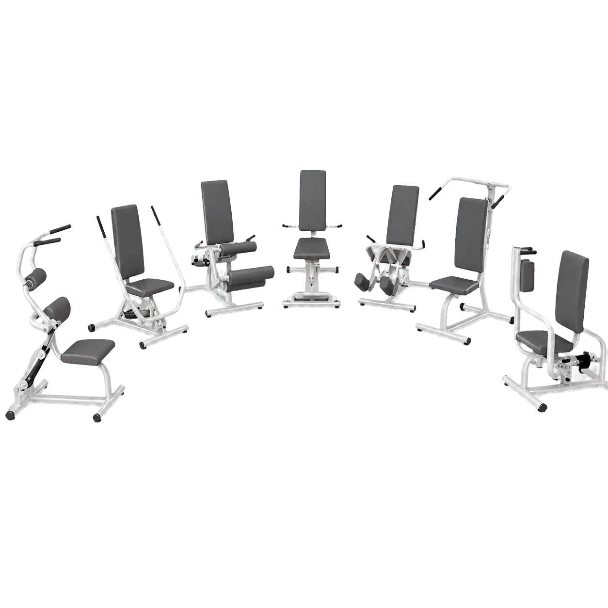 Kraft / Cardiogeräte – Kraftgeräte – Geräteparks – Neugeräte bei Physiobuy