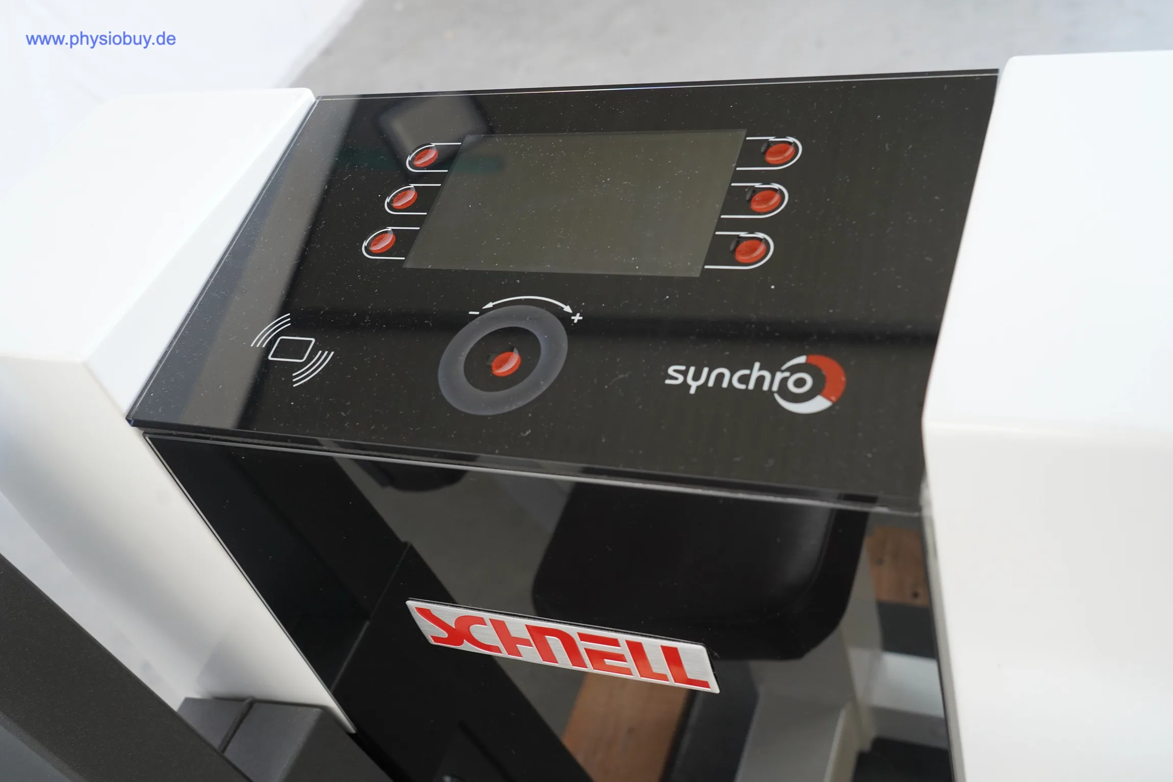 Bedienfeld synchro der Rücken-Maschine mit Display, Nahaufnahme