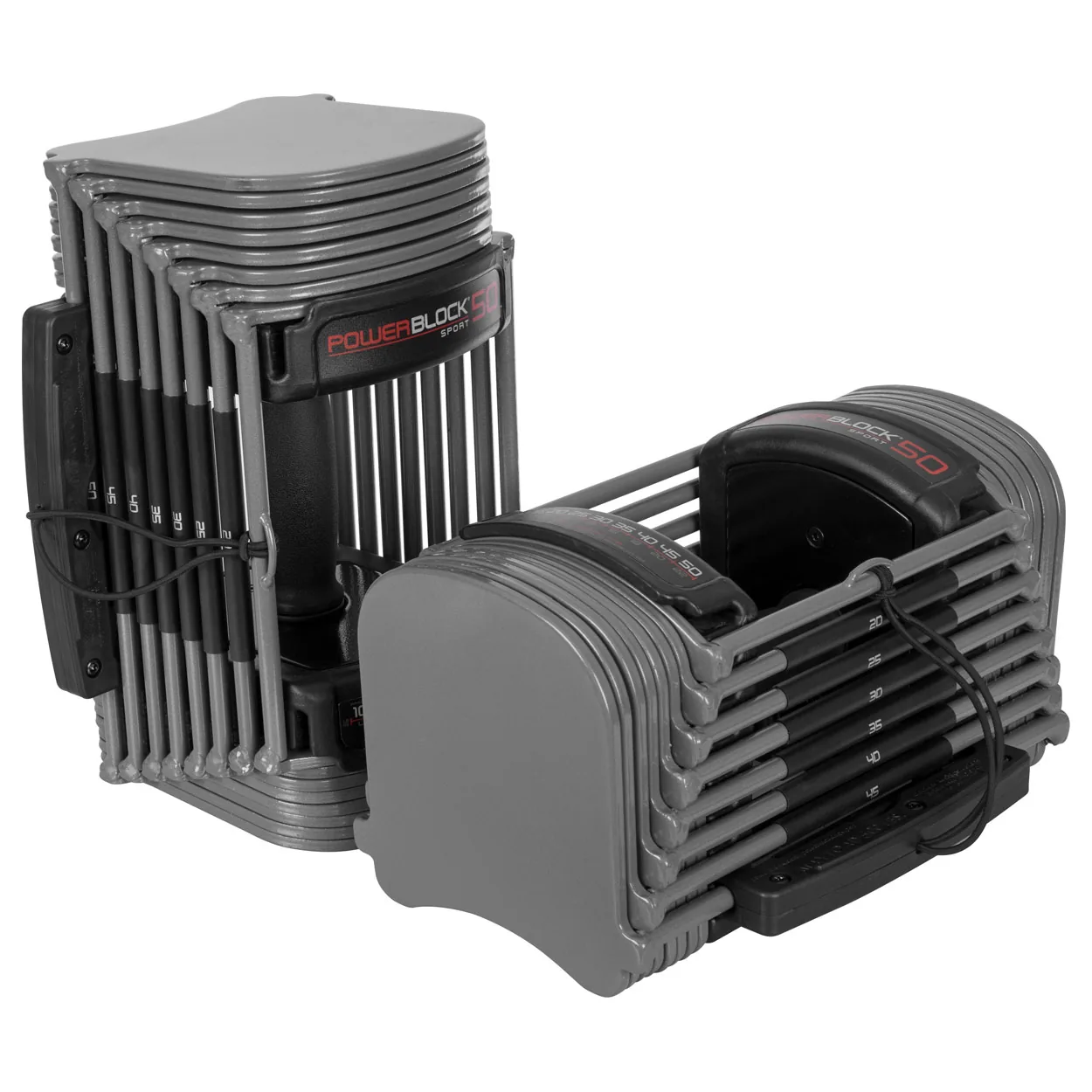 Power Block Hantel Sport 50, verstellbares Kurzhantel-Paar