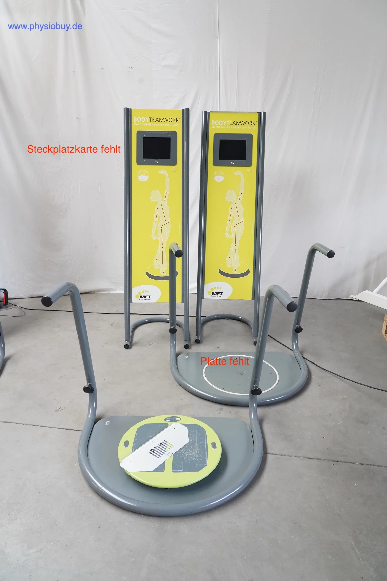 Zwei MFT S3-Coordination Line Koordinationstrainer nebeneinander, Gesamtansicht