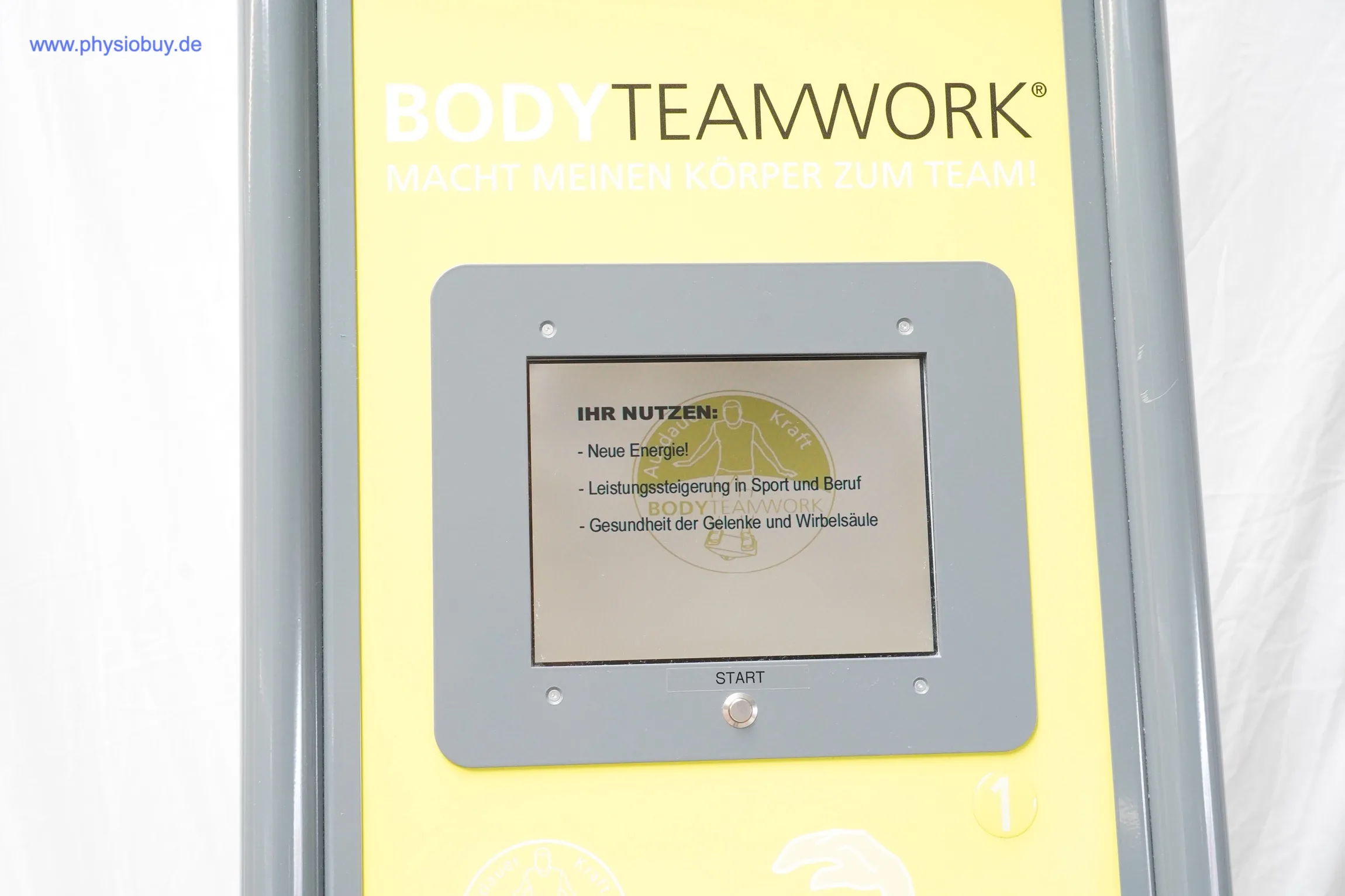 Displaytext „Ihr Nutzen“ des MFT S3-Coordination Line mit Trainingsvorteilen