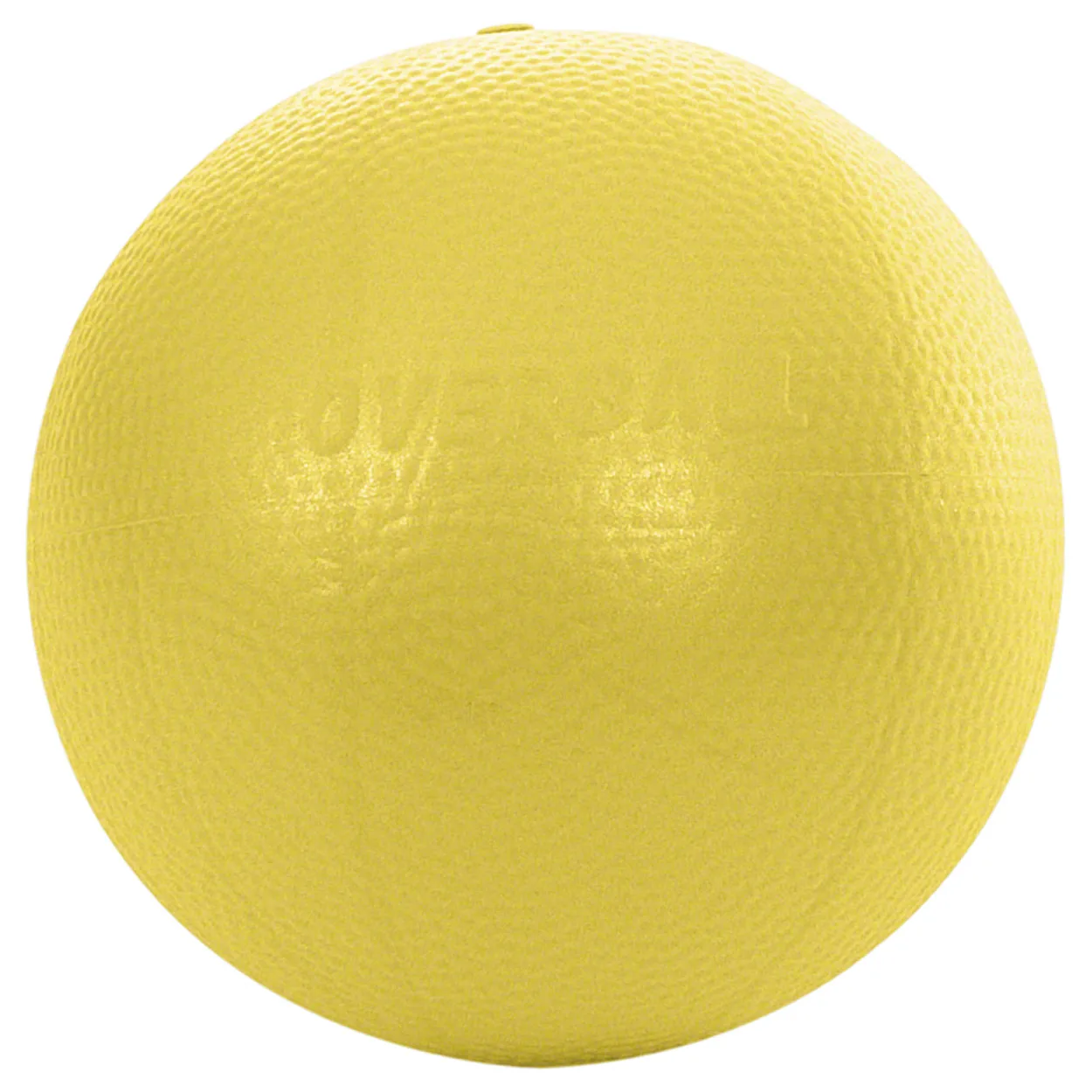 Overball, aufblasbarer Gymnastikball ø 23 cm in Gelb