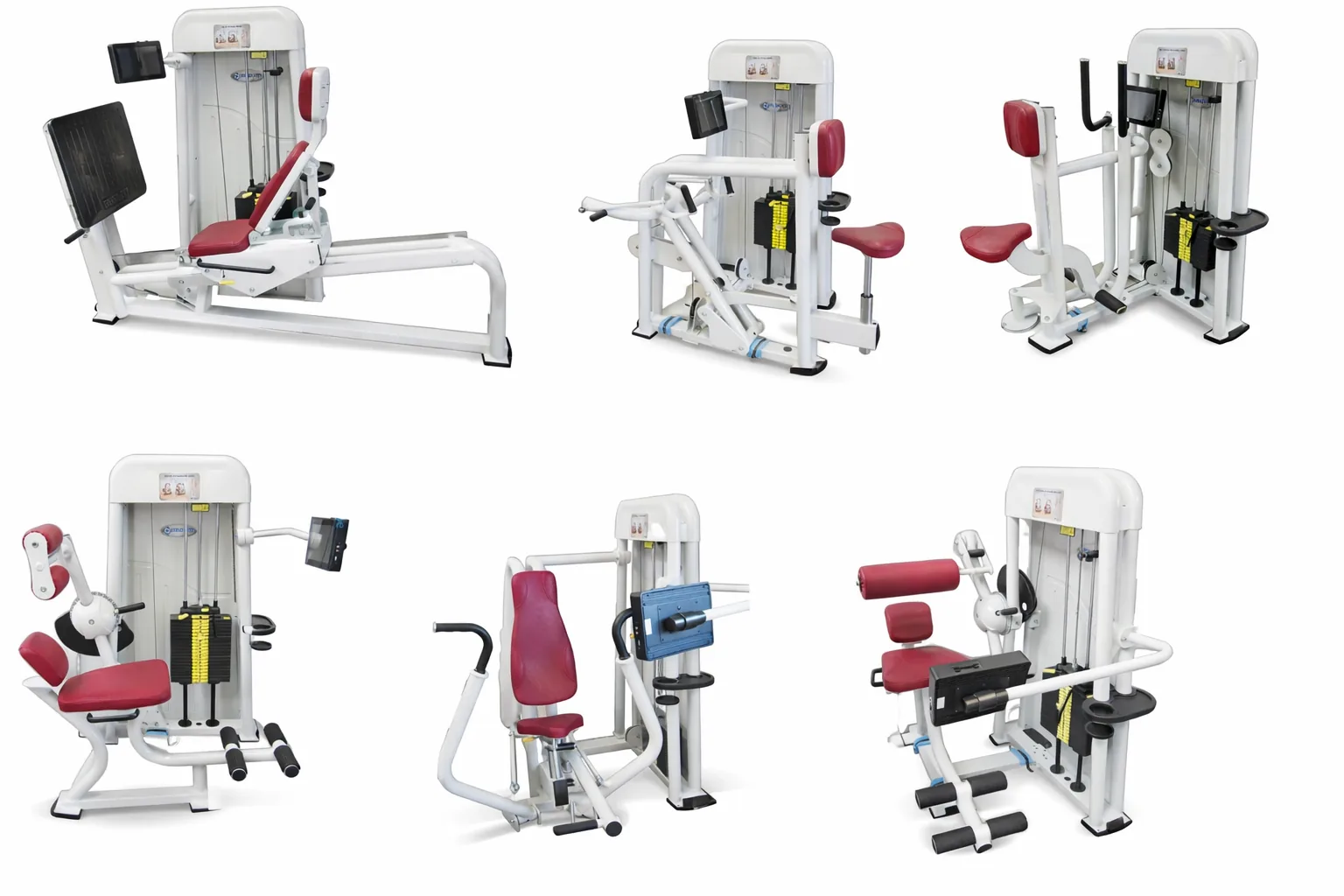 6 x Ergo-Fit 4000S med. mit Touchscreen Monitor und Software - gebraucht
