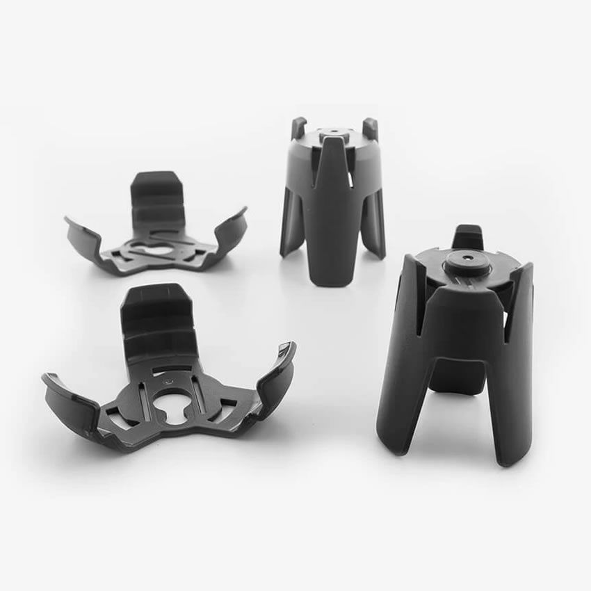 BlazePod Cone Adapter Kit, schwarze Klemmadapter für Hütchen