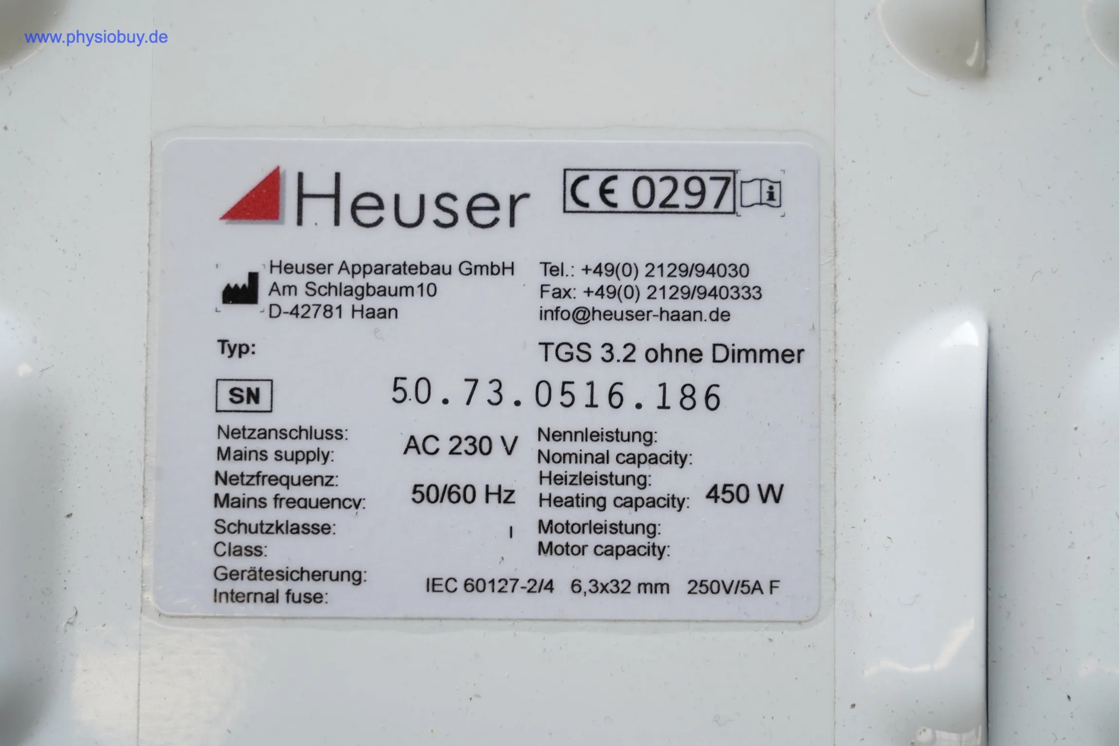 Schupp Heuser Magma 450 Rotlichtstrahler 3-fach - gebraucht