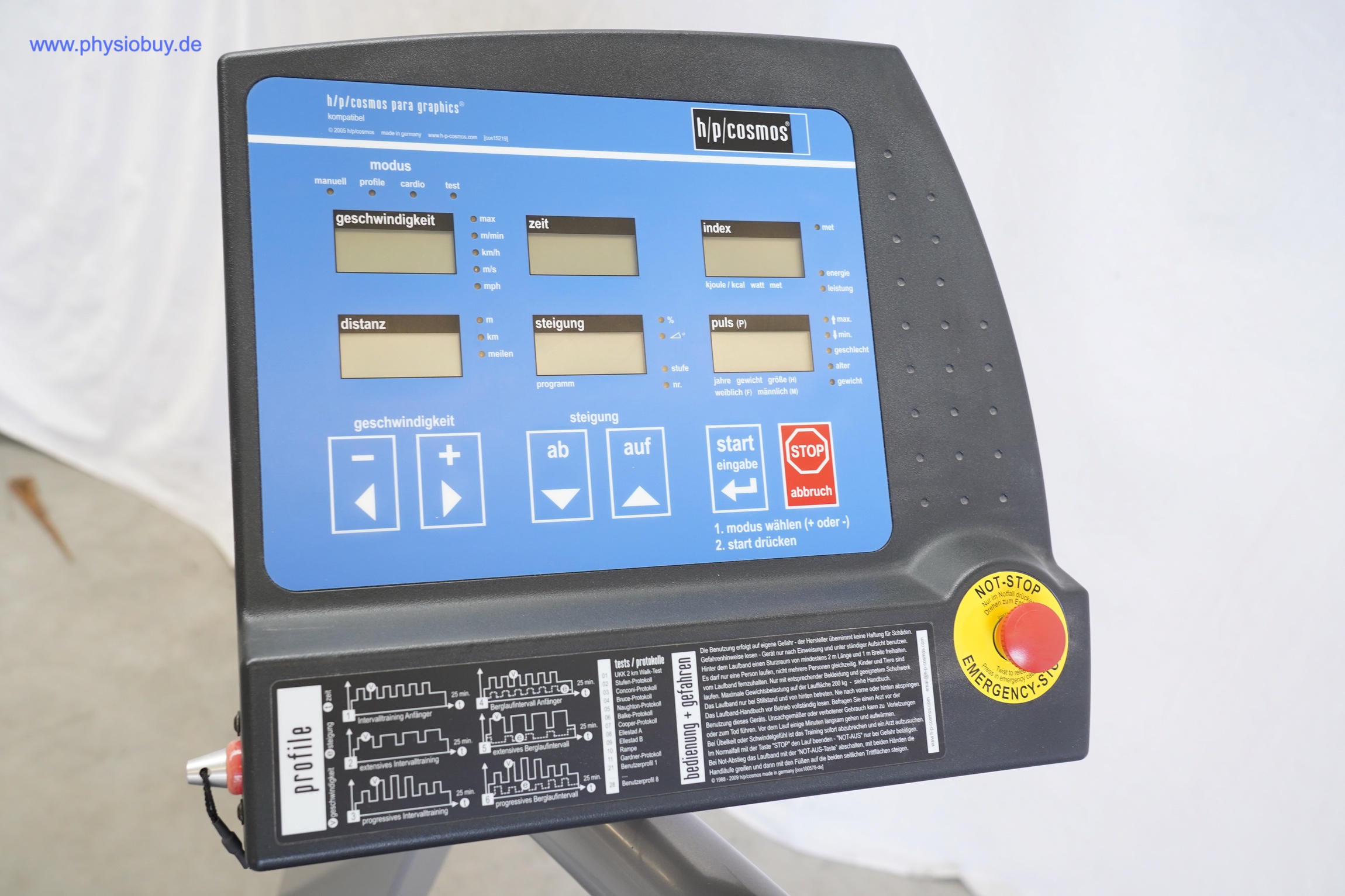 HP-Cosmos Laufband Mercury med. 5.0 - gebraucht