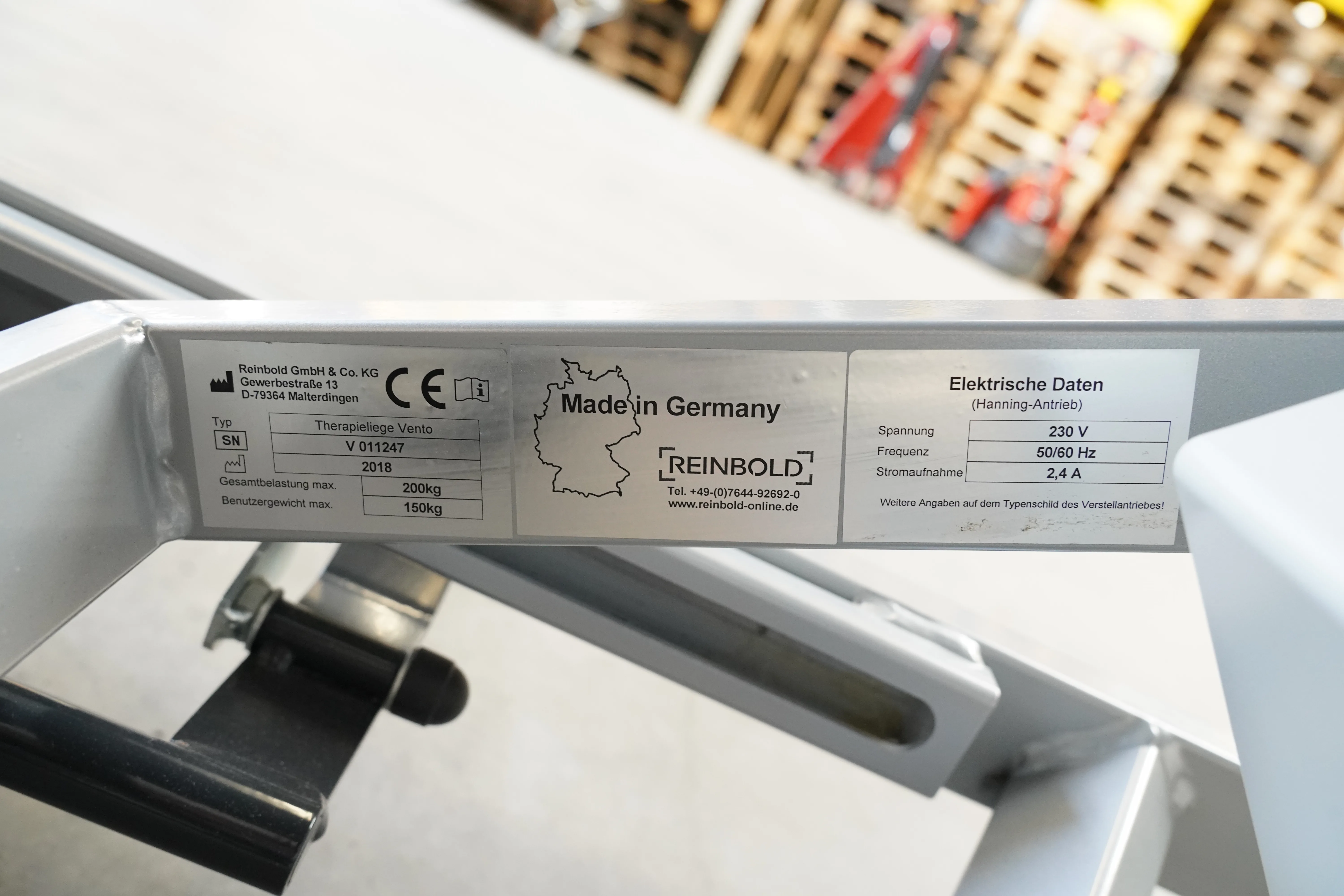 Vento TX2 Therapieliege - gebraucht