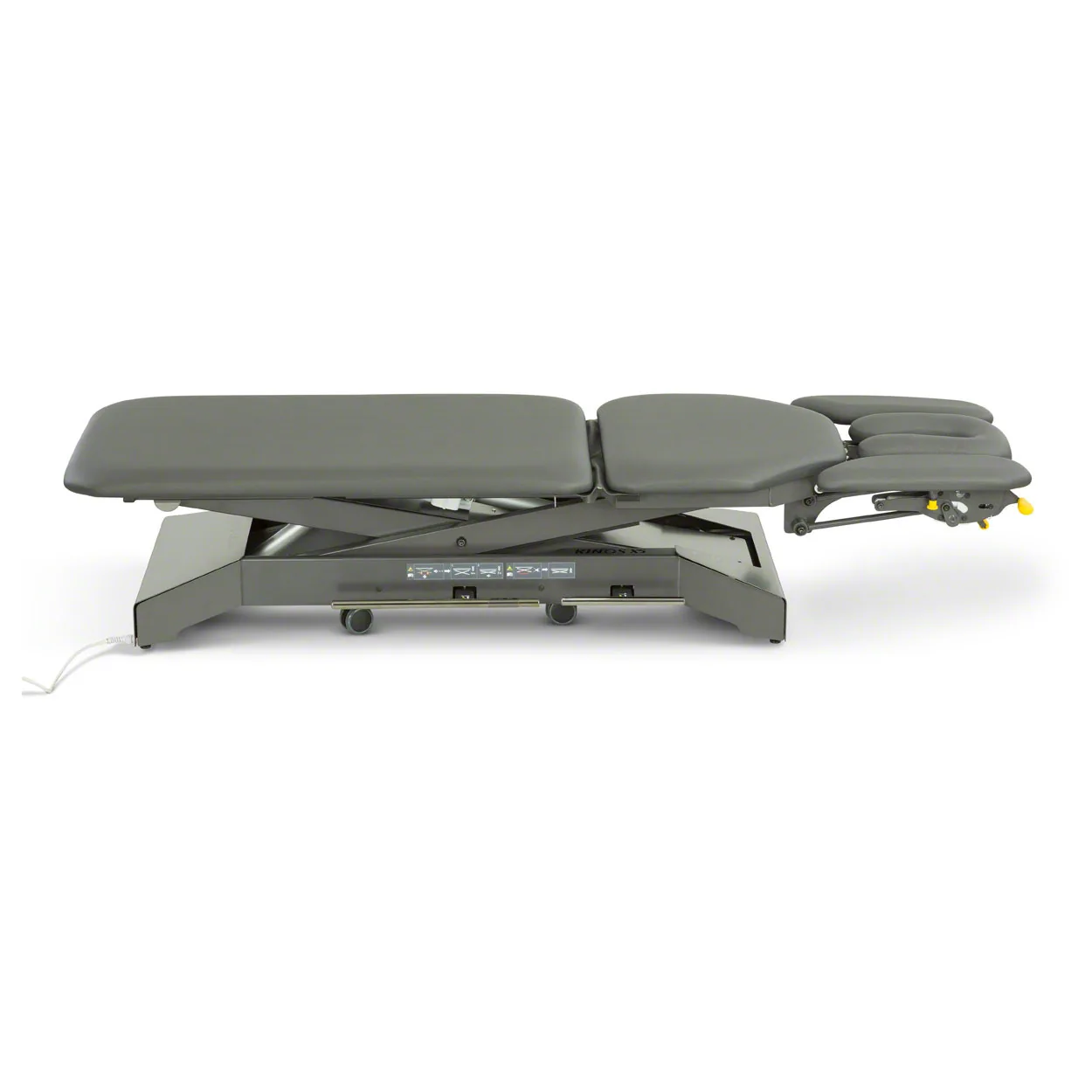 Neu Lojer Therapieliege Kinos X5 Radautomatik & Fußschalter, LxBxH 203x65x46-95 cm, carbon