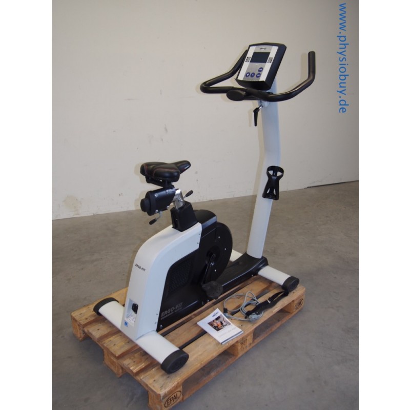 Ergo-Fit Cycle 4000 med Ergometer mit Display auf Palette