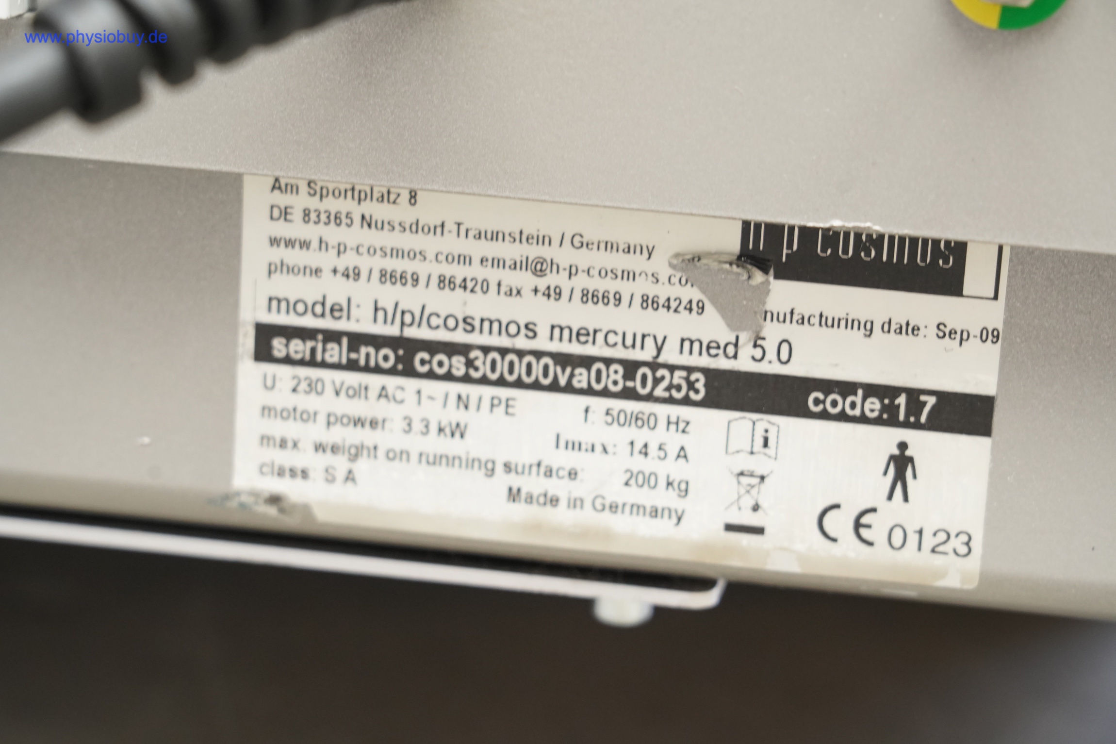 HP-Cosmos Laufband Mercury med. 5.0 - gebraucht
