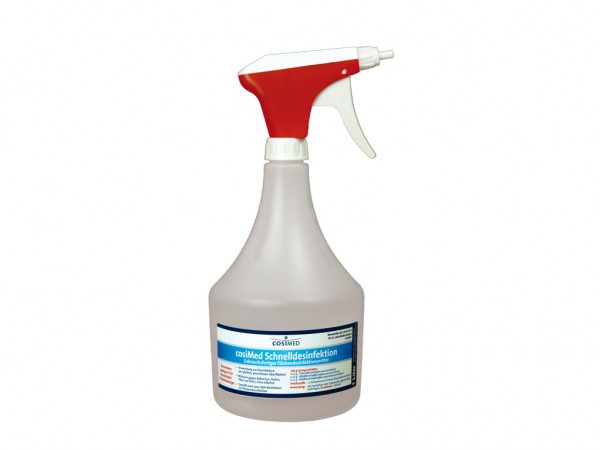 NEU CosiMed Desinfektionsmittel speziell für Kunstleder, 1 Liter-Sprühflasche