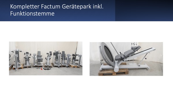 FREI Factum novus II Gerätepark 9-teilig - gebraucht