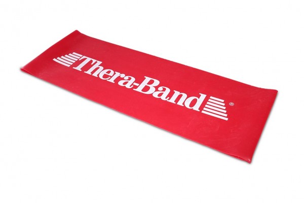 NEU Thera-Band Professional Resistance Band Loop rot/mittel 7,6 x 20,5cm